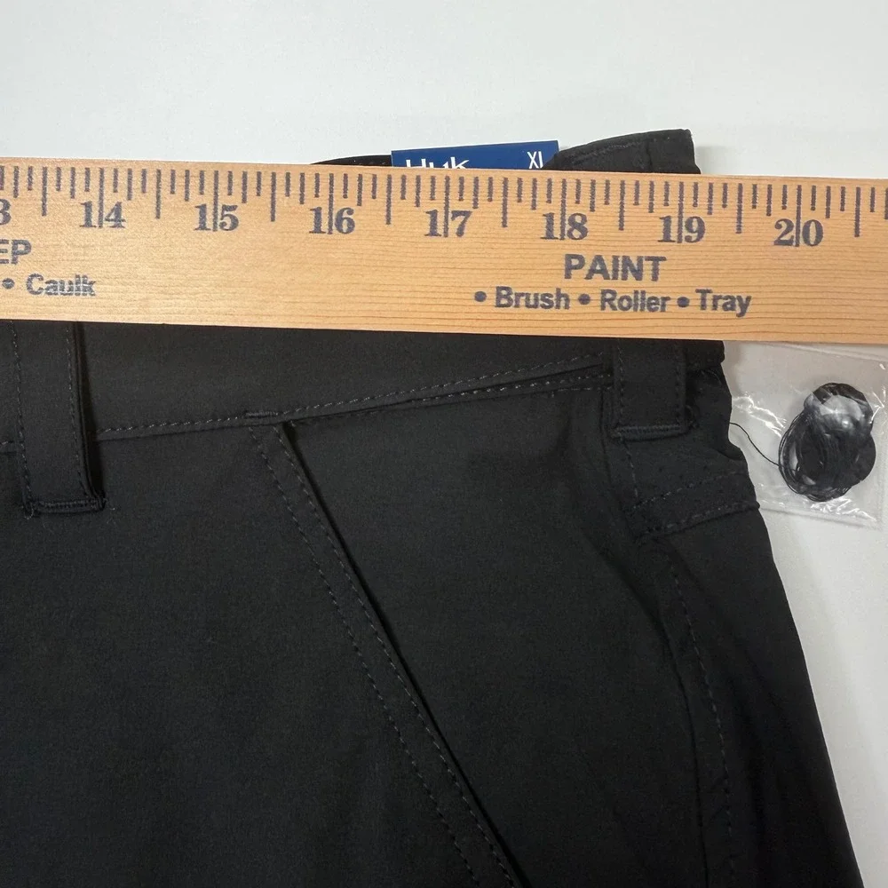 Huk Performance Fishing Mens XL Black Waypoint 10.5